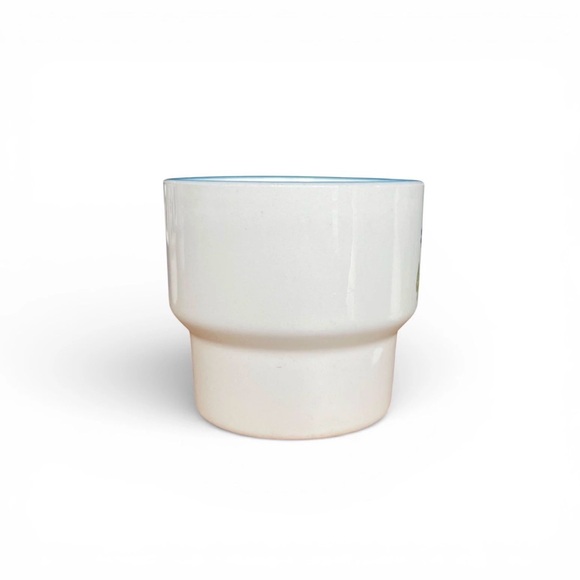 Set of 6 Vintage Marcrest Swiss Alpine Chalet Coffee Mugs, MCM Stacking Cups - Picture 5 of 6